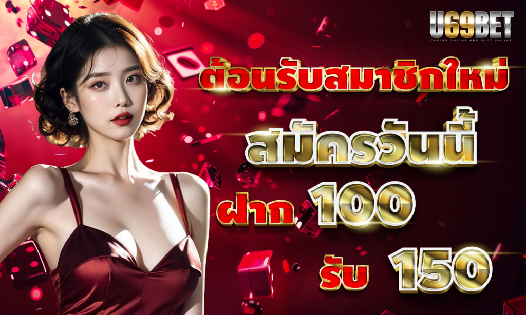 โบนัสสมาชิกใหม่ U69BET